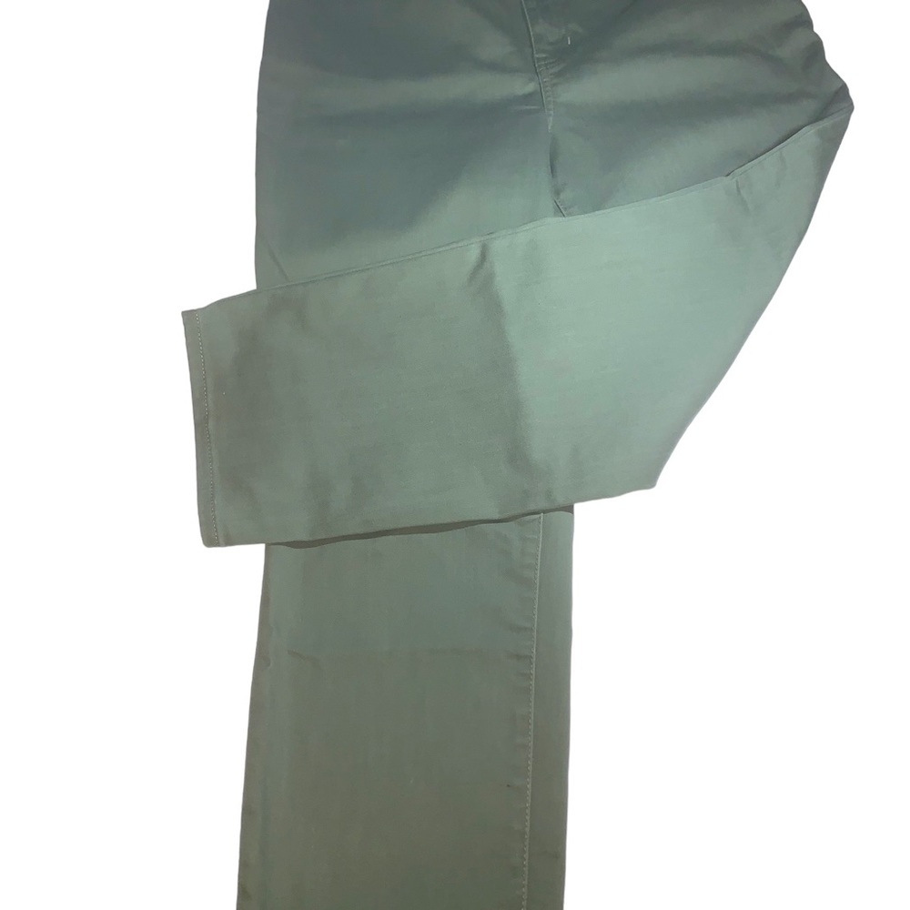 Talbots/size 12/straight crop/olive green pants